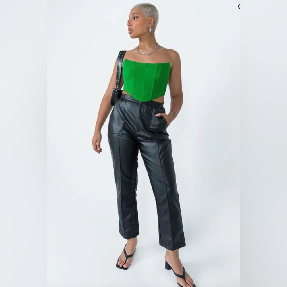 Princess Polly Vegan Leather Encore Pants